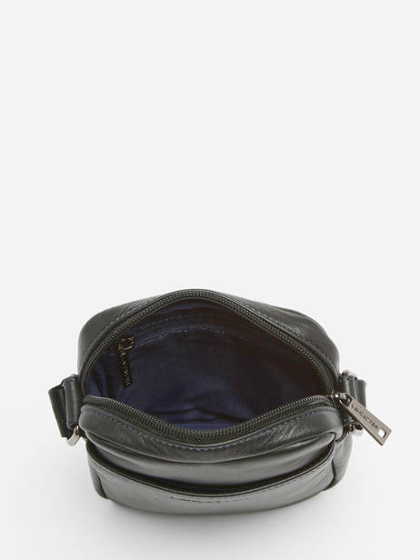 Sac Bandoulière Lancaster Noir soft vintage homme 24 vue secondaire 3