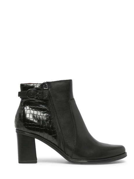 Bottines à Talon En Cuir Tamaris Noir women 41