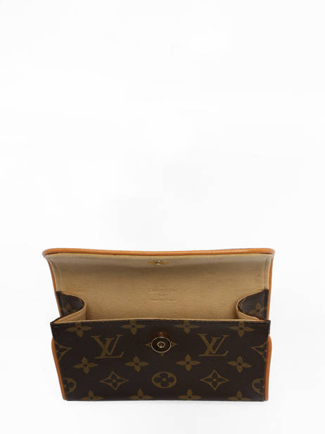 Sac Banane D'occasion Louis Vuitton Florentine Monogrammé Brand connection Marron louis vuitton AAX5645 vue secondaire 3