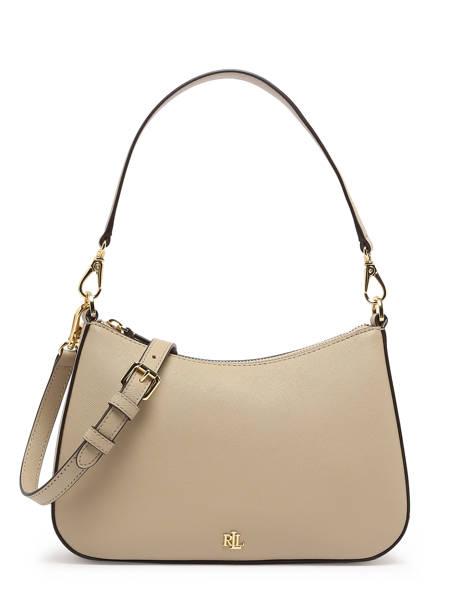 Sac Porté épaule Danni 26 Cuir Lauren ralph lauren Marron danni 31883768