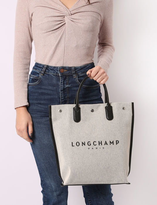 Longchamp Essential toile Handbag Beige