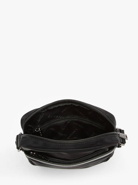 Crossbody Bag Lancaster Black basic sport men 304-07 other view 3