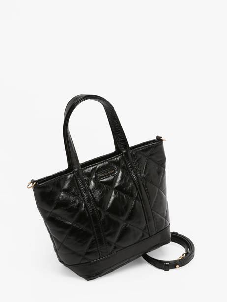 Sac Porté Main Cabas Cuir Cuir Vanessa bruno Noir cabas cuir 84V40435 vue secondaire 2