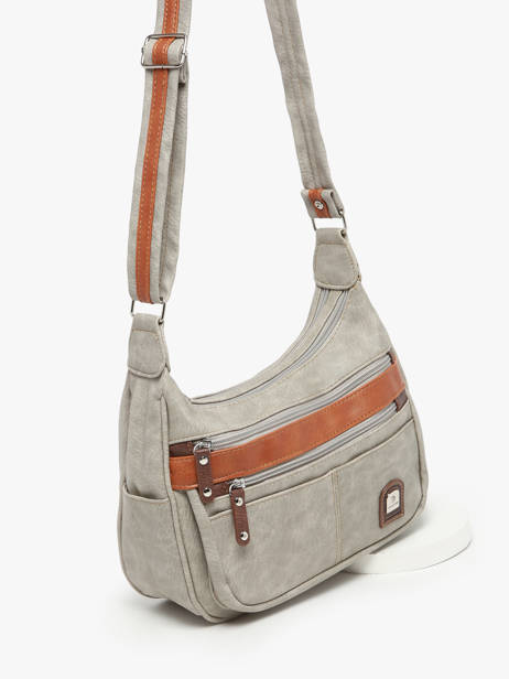 Crossbody Bag Basic Miniprix Gray basic DD169 other view 2