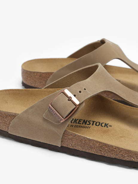 Tongs Gizeh Birkenstock Beige men 943813 vue secondaire 1