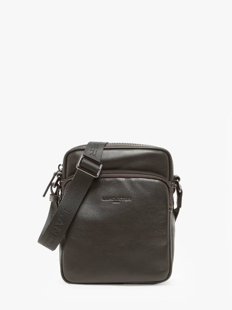 Crossbody Bag Lancaster Brown soft vintage homme 10