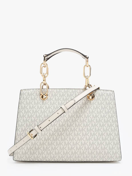 Sac Porté Main Cynthia Michael kors Blanc cynthia S4GCYS2V vue secondaire 4