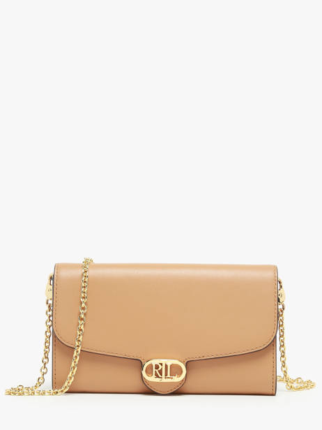 Sac Bandoulière Adair Cuir Lauren ralph lauren Beige adair 31902100