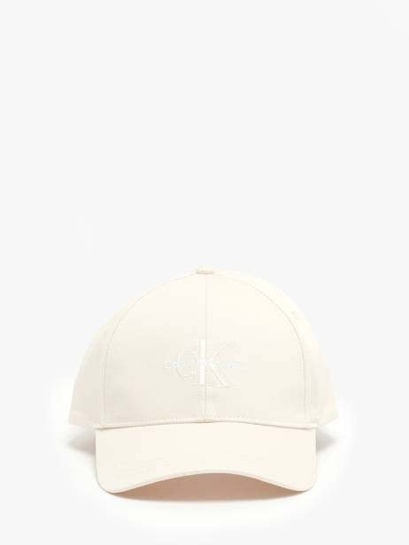 Casquette Calvin klein jeans Beige monologo K612317