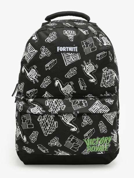 Sac à Dos 2 Compartiments Fortnite Noir gamer 227Z204B