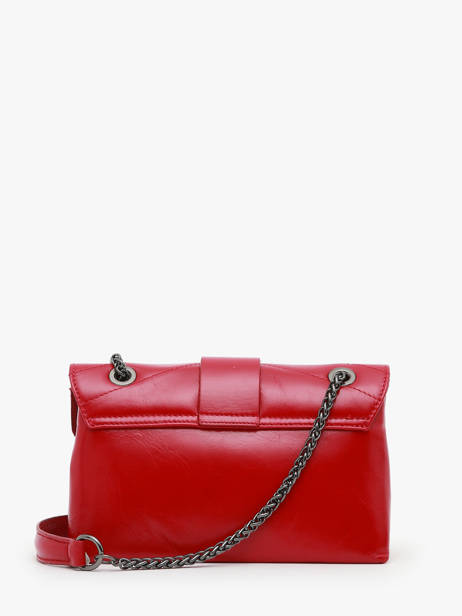 Crossbody Bag Jana Amour Leather Etrier Red jana amour EJAM002R other view 4