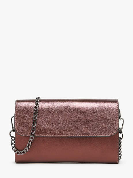 Sac Bandoulière Nine Cuir Milano Marron nine NI23064N