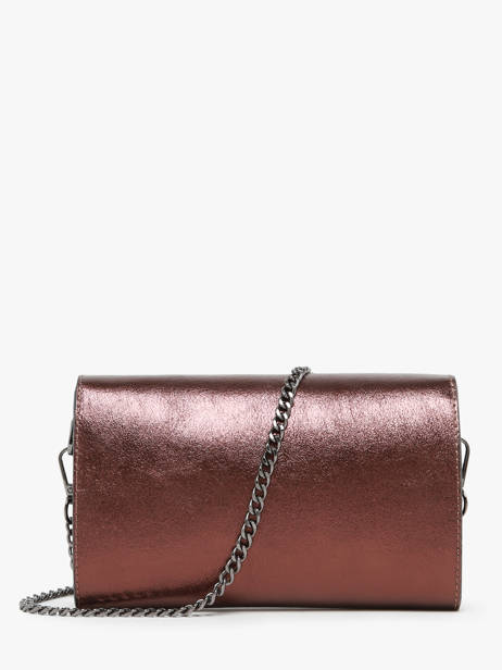 Sac Bandoulière Nine Cuir Milano Marron nine NI23064N vue secondaire 4