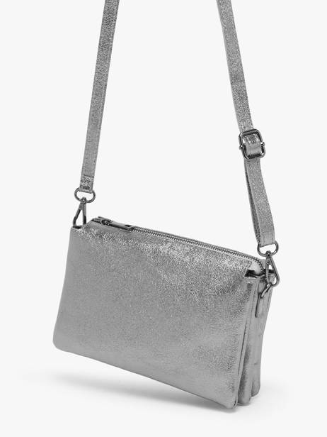 Crossbody Bag Nine Milano Silver nine NI23116 other view 2