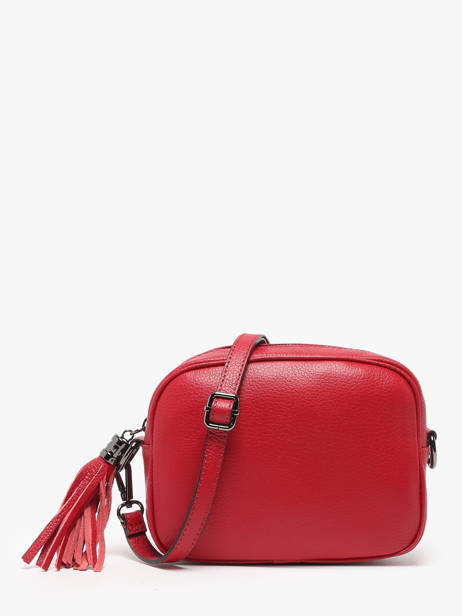 Sac Bandoulière Caviar Cuir Milano Rouge caviar CA2006N