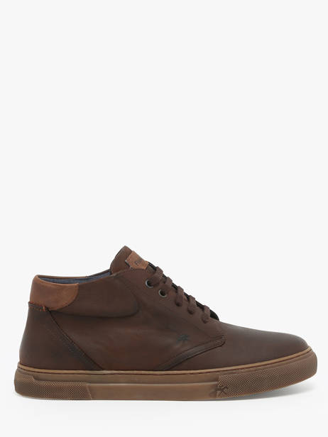 Sneakers Niko In Leather Fluchos Brown men F1549