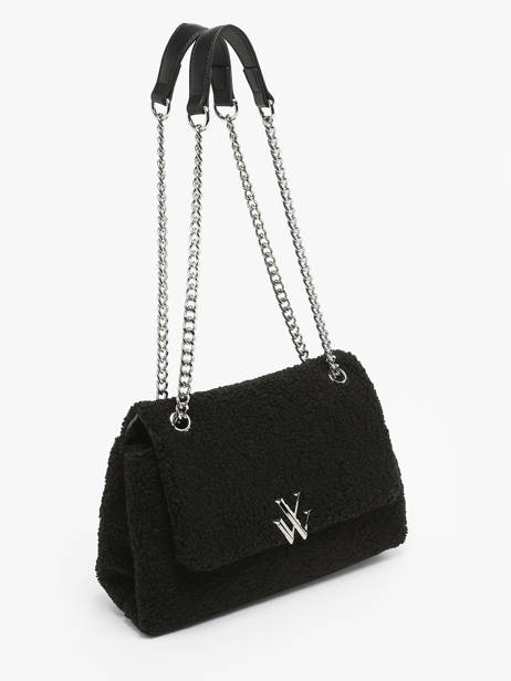 Sac Bandoulière Winter Vanessa wu Noir winter MA0116 vue secondaire 2