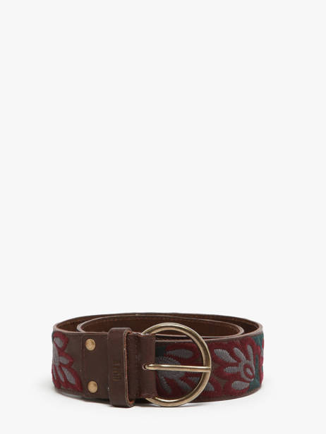 Ceinture Biba Marron accessoires SUM1A