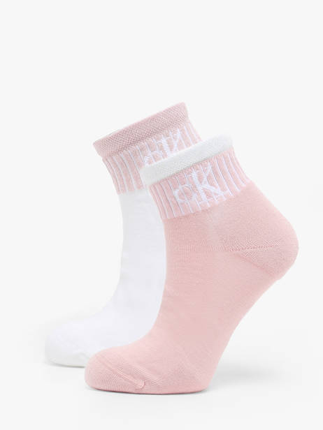 Chaussettes Calvin klein jeans Rose socks women 71230599