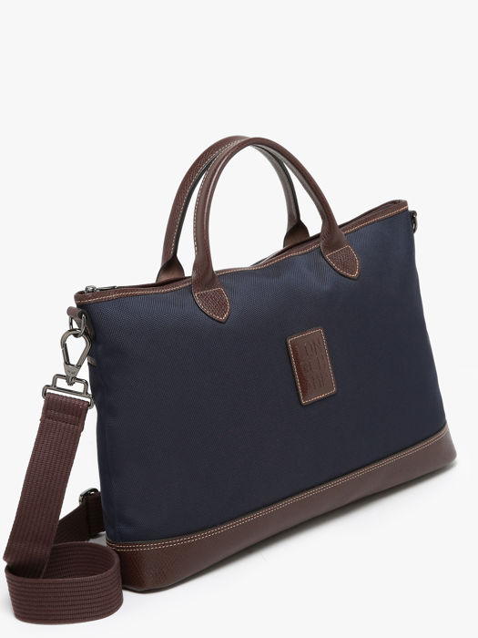 Longchamp Boxford Serviette Bleu