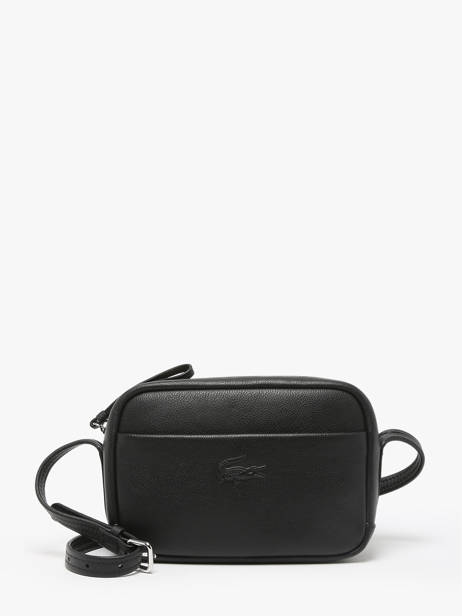 Sac Bandoulière City Court Cuir Lacoste Noir city court NF4506IE