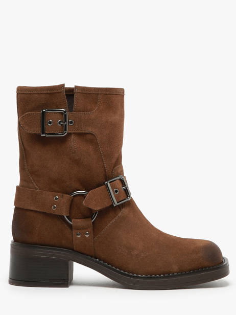 Boots In Leather We do Brown women CO99895