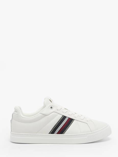 Sneakers In Leather Tommy hilfiger Multicolor women 8110YBL