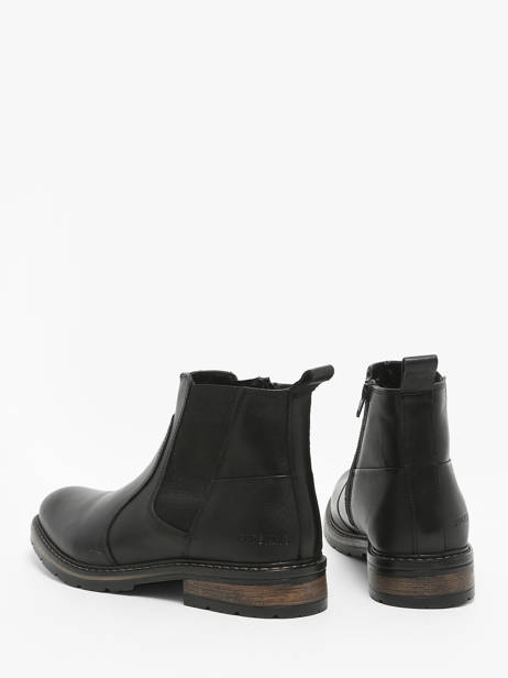 Boots Elster En Cuir Redskins Noir men ELSTER vue secondaire 2