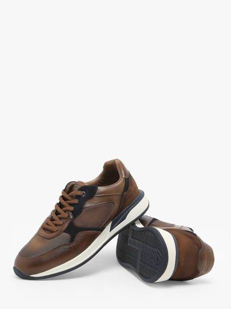 Sneakers Paillon En Cuir Redskins Marron men PAILLON vue secondaire 2