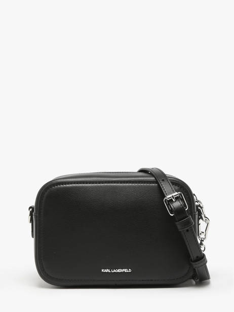 Shoulder Bag K Ikonic 2.0 Leather Karl lagerfeld Black k ikonic 2.0 246W3028 other view 4