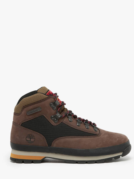 Sneakers Euro Hiker In Leather Timberland Brown men 6DYHW071