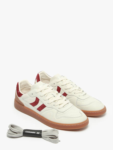 Sneakers Goal En Cuir Coolway Blanc men 8653595 vue secondaire 1