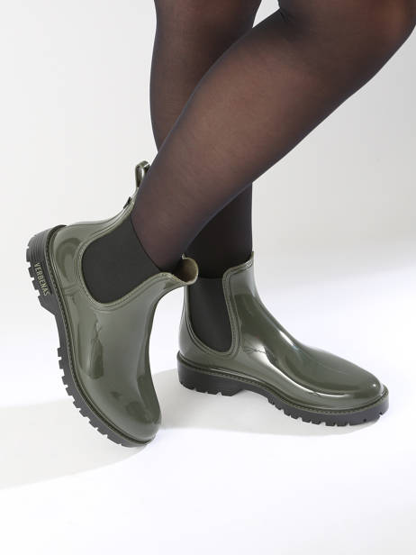 Rain Boots Gaudi Brillo Verbenas Green women 76002435 other view 1