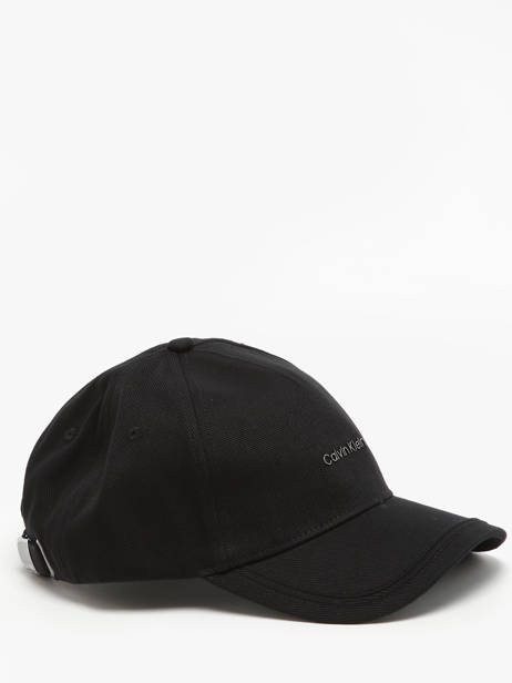 Casquette Calvin klein jeans Noir metal lettering K511999 vue secondaire 1