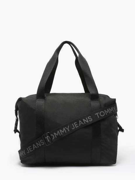 Sac Porté épaule Tommy hilfiger Noir tjm ess daily AM12915 vue secondaire 4