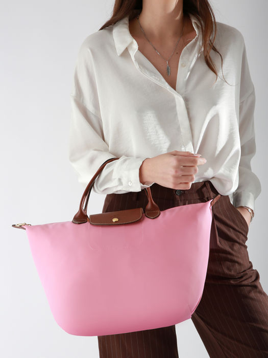 Longchamp Le pliage original Handbag Pink