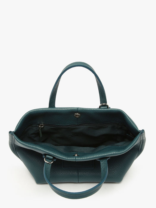 Longchamp Essential cuir Sacs porté main Vert