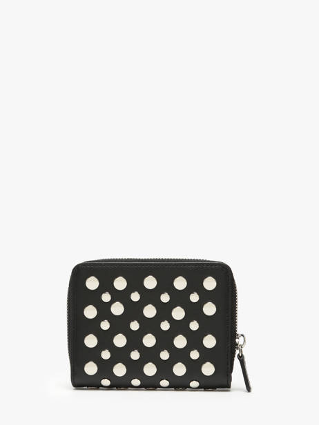 Portefeuille Cuir Sonia rykiel Noir domino AC53LE14 vue secondaire 3