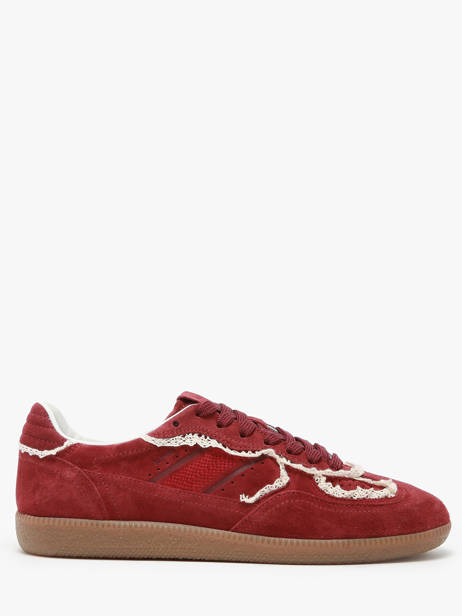 Sneakers Tb.490 Crochet Burgundy In Leather Alohas Red women 10082303