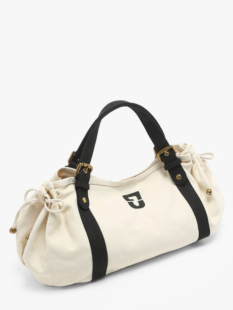 Sac Porté épaule Canvas Coton Gerard darel Blanc canvas DBS01450 vue secondaire 2