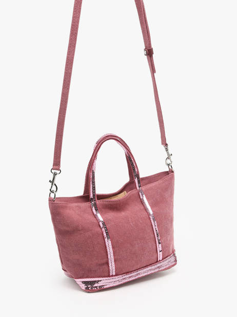 Crossbody Baby Cabas Linen Vanessa bruno Pink cabas lin 31V40410 other view 2