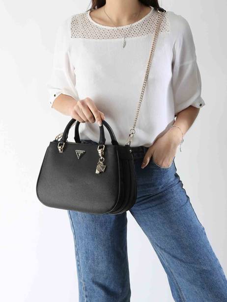 Shoulder Bag Sylvie Guess Black sylvie BG951909 other view 1