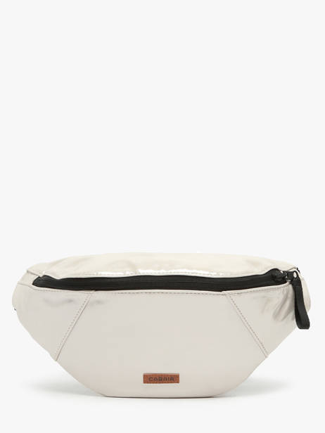 Sac Banane M Reversible Cabaia Argent belt bag BELTBAGM