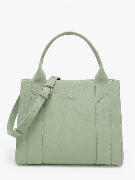 Sac à Main Breda Cuir Nathan baume Vert mondrian 2