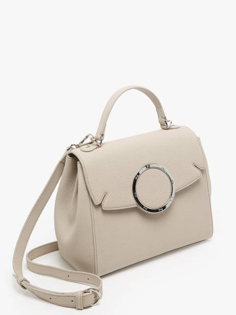 Sac Porté Main Ginkgo Cuir Nathan baume Beige ginkgo 1 vue secondaire 2