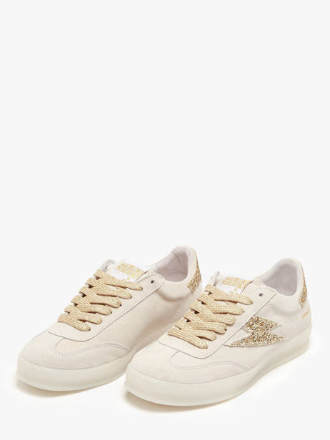 Sneakers En Cuir Semerdjian Beige women RISYB401 vue secondaire 2