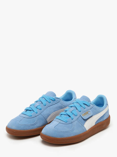 Sneakers In Leather Puma Blue women 39646344 other view 2