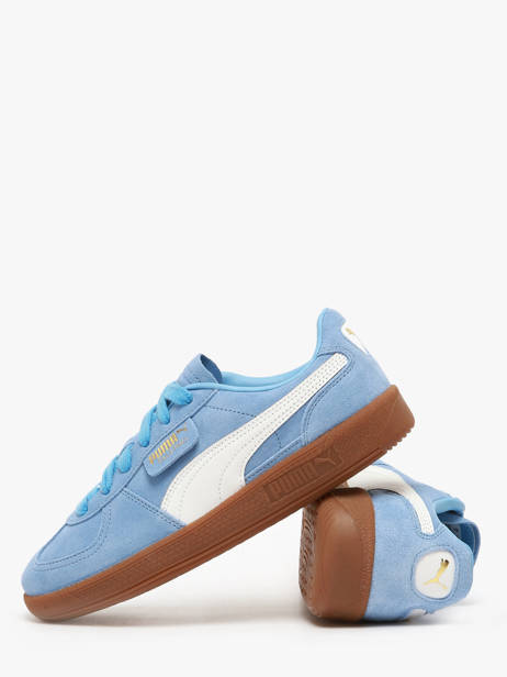 Sneakers In Leather Puma Blue women 39646344 other view 3