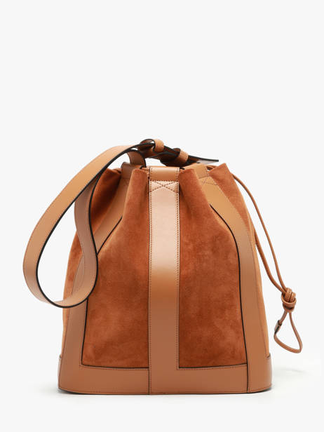 Sac Bandoulière Elles Cuir Lancel Marron elles A13360 vue secondaire 4