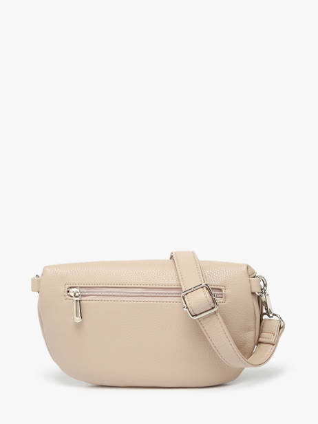 Sac Banane Miniprix Beige grained F8546 vue secondaire 3